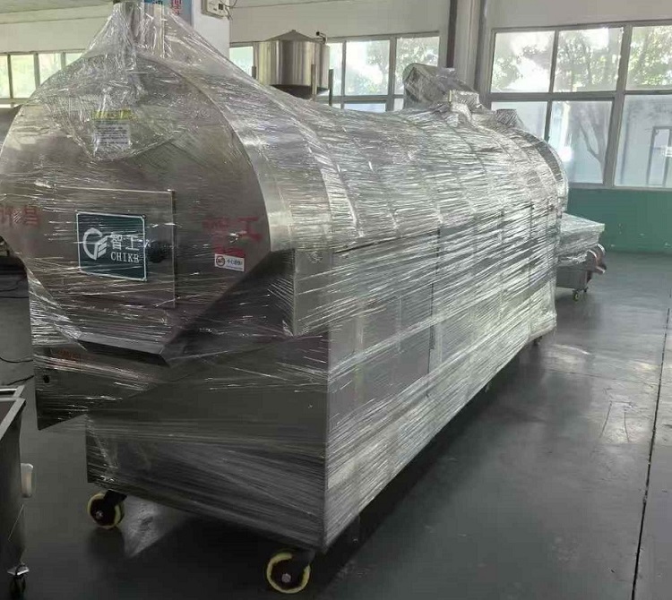 流水線電磁炒貨機 流水線電磁炒貨機